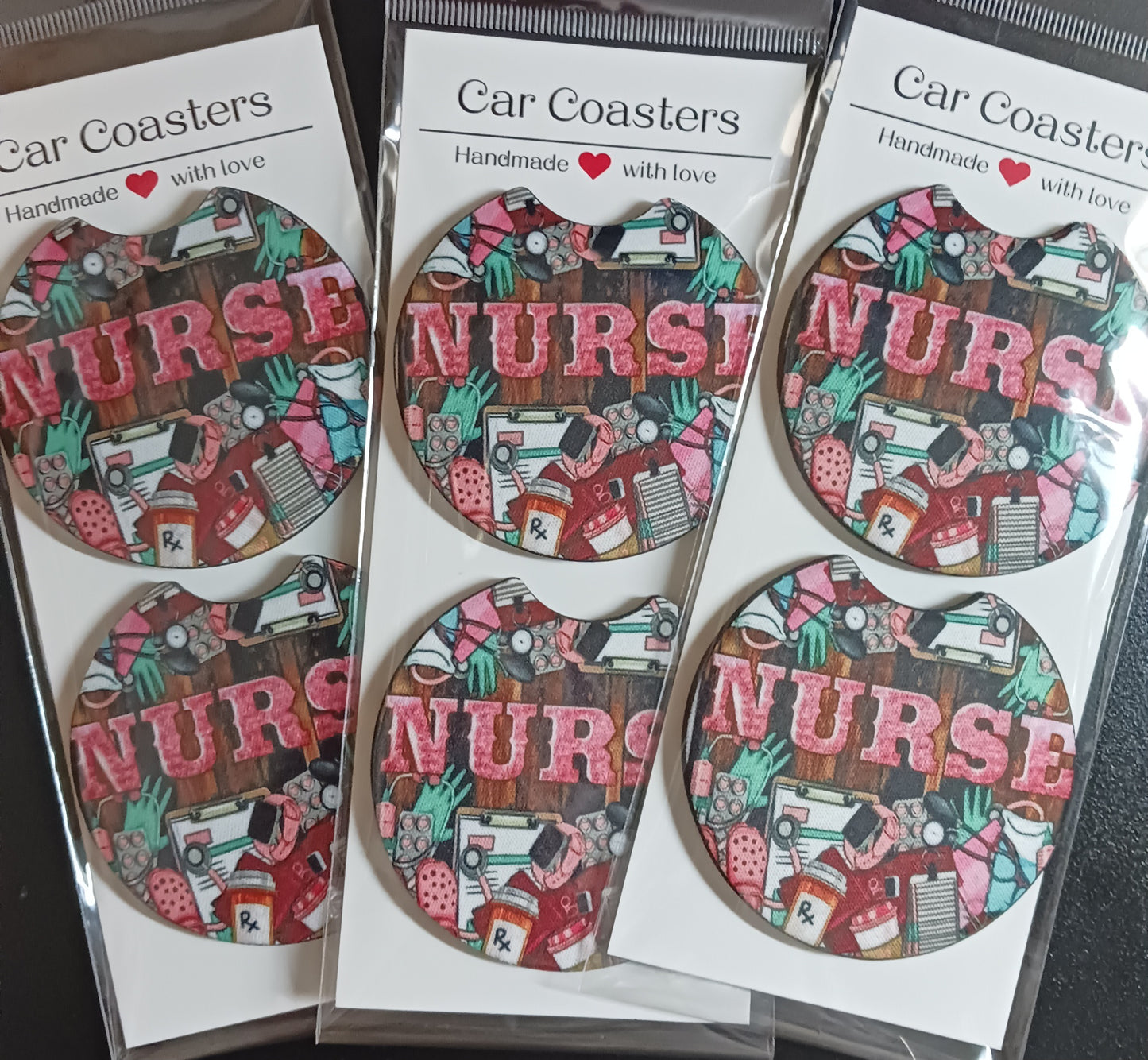 Nurse Car Coasters