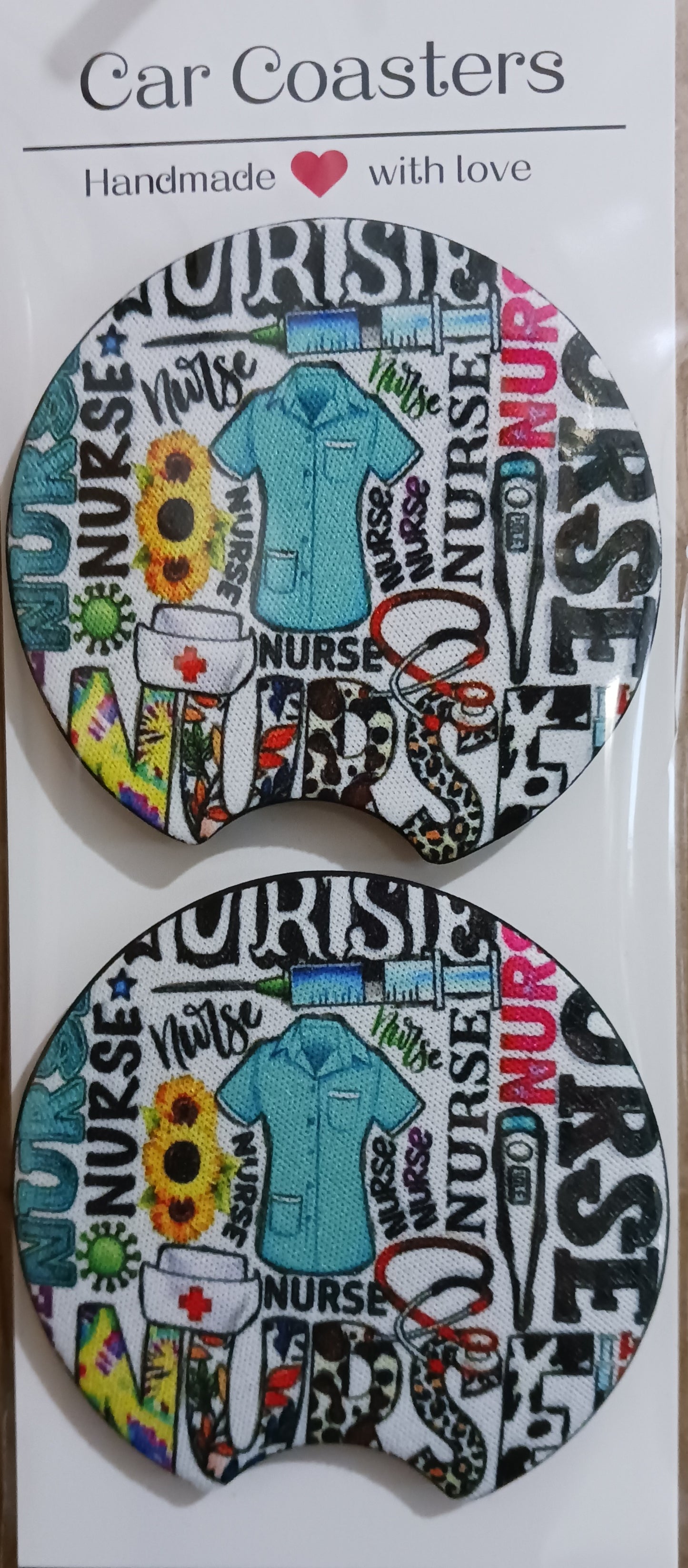Nurse car coasters